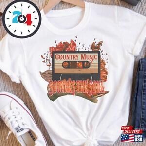 Country Music Soothes The Soul Graphic Tee Unisex